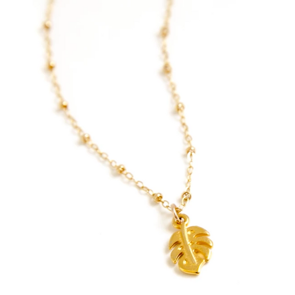 Baby Monstera Choker